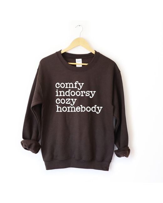 Simply Sage Market Black Comfy Indoorsy Cozy Homebody