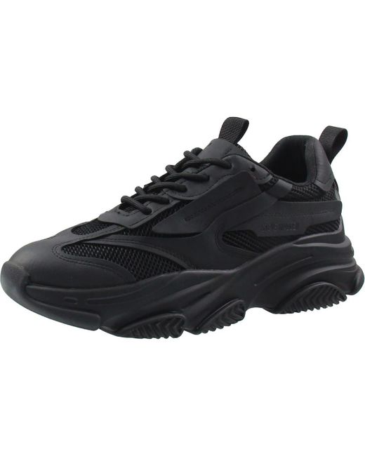 Steve Madden Black Possess Chunky Activewear Running & Training Shoes for men