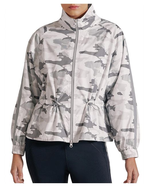 BLANC NOIR Gray Camouflage Recycled Polyester Active