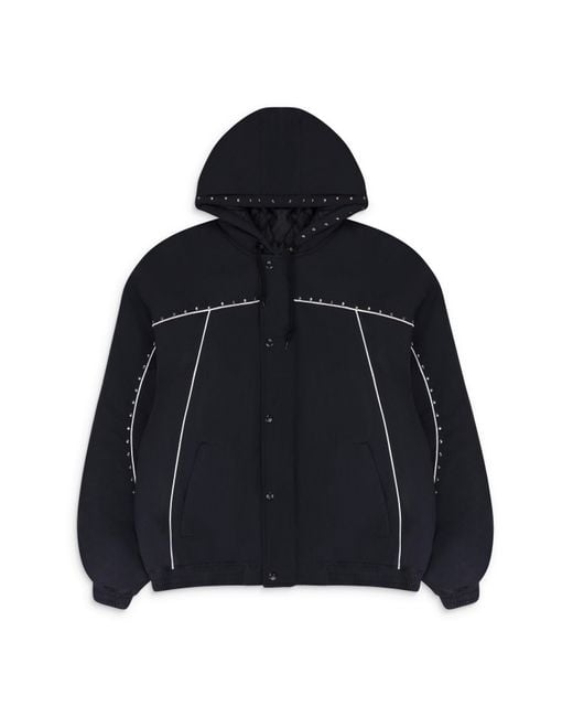 Supreme Blue Studded Stadium Bomber for men
