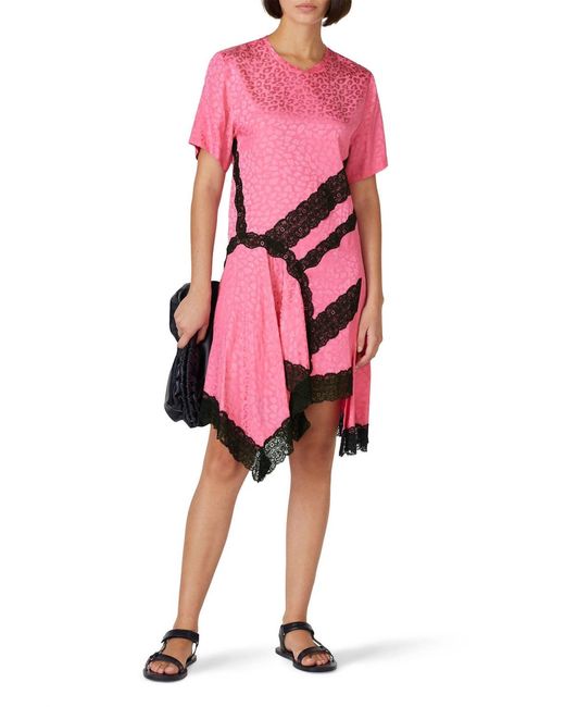 Koch Pink Leopard Tee Dress