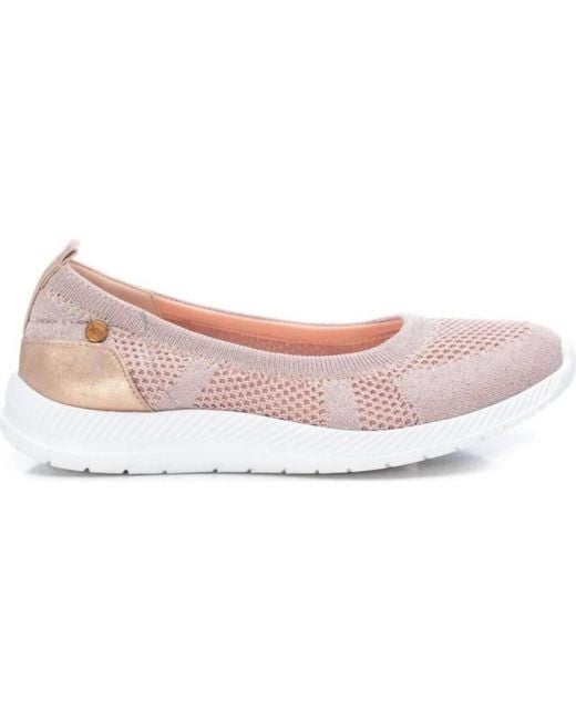 Xti Pink Ballet Flats