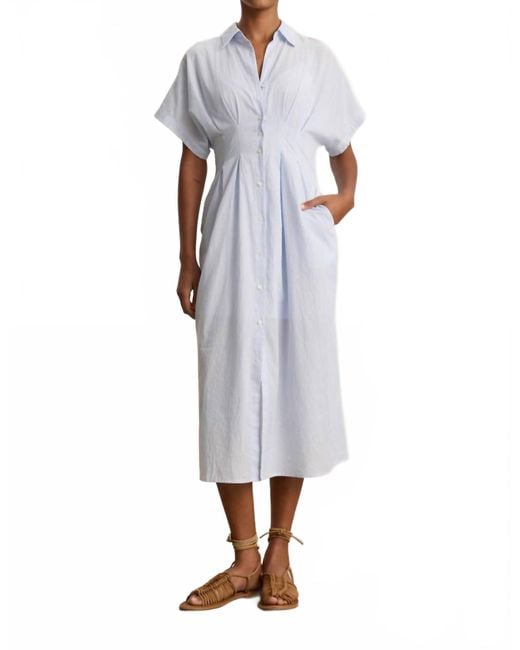 mikael aghal midi dress Mikael Aghal Belted Midi Dress – Long Sleeve Tie Neck