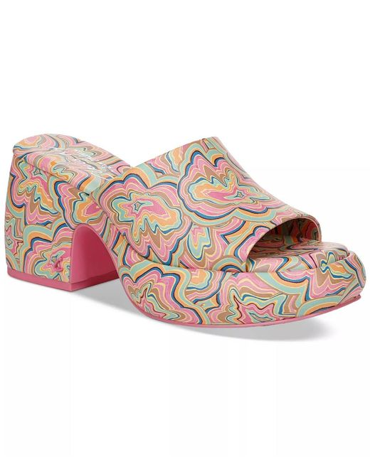 Circus.NY Pink Isla Platform Mule
