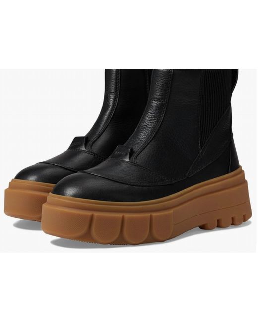 Sorel Black Caribou X Chelsea Boot