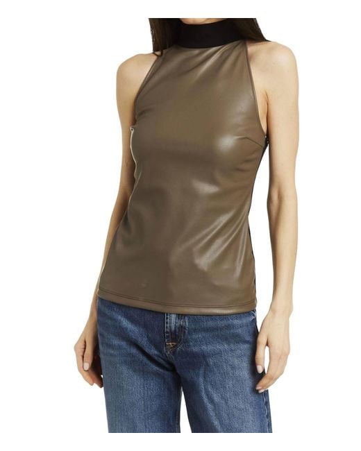 Drew Blue Pierson Halter Top