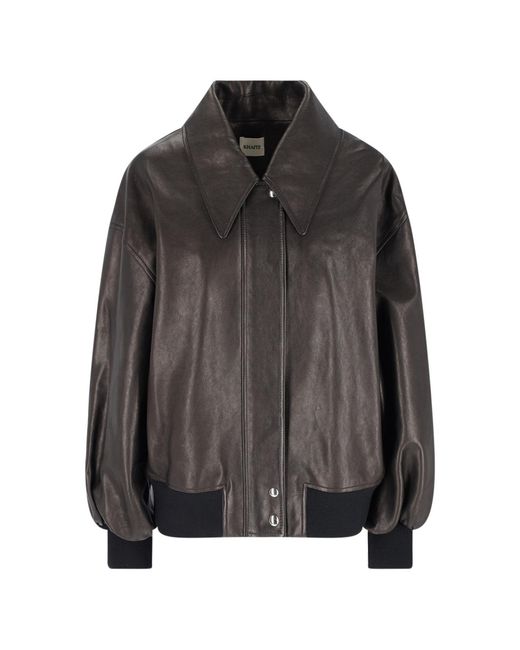 Khaite Black Shelman Jacket