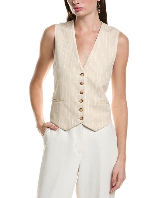 Ba&sh White Patsy Top