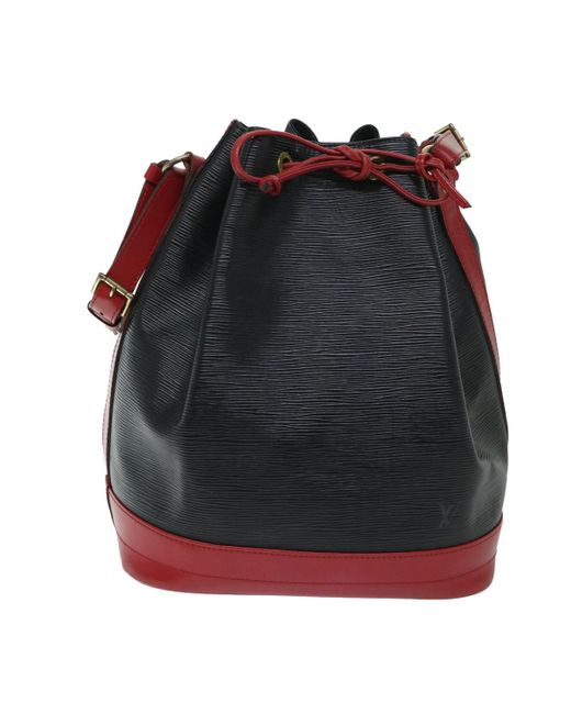 Louis Vuitton Black Noé Leather Shoulder Bag (pre-owned)