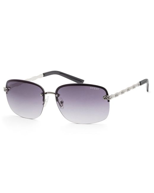 Guess Purple 66mm Black Sunglasses Gf0388-10b