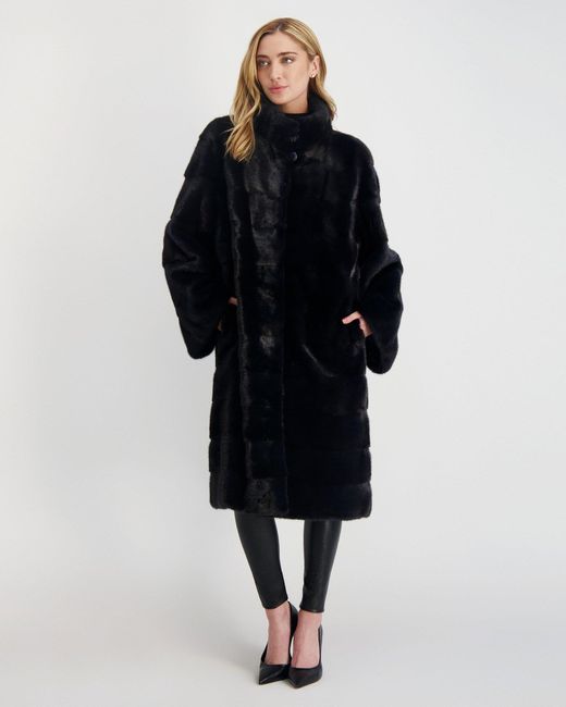 Gorski Black Mink Short Coat