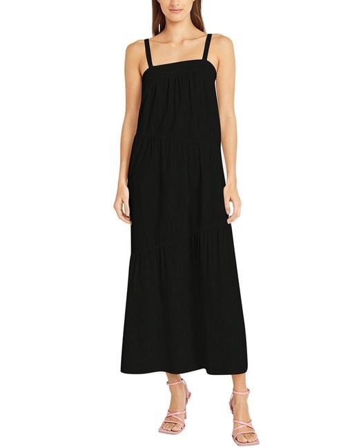 Donna Morgan Black Midi Dress