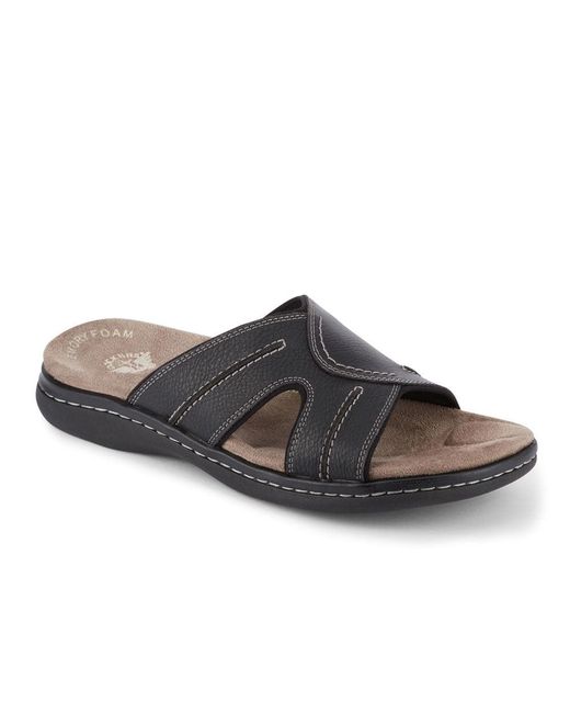 Dockers Brown Sunland Casual Slide Sandal Shoe for men