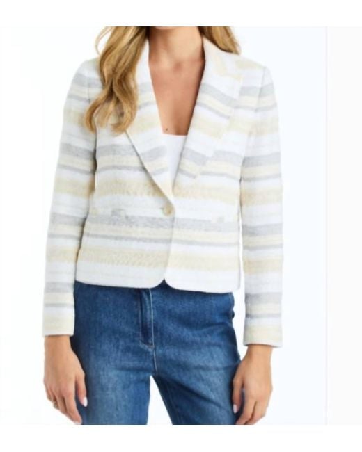 Drew White Milo Blazer
