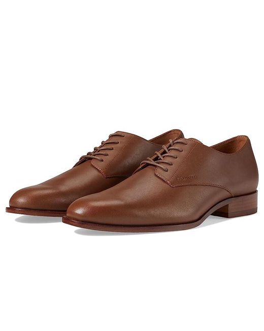 COACH Brown Sculpt C Derby (Saddle) Shoes for men