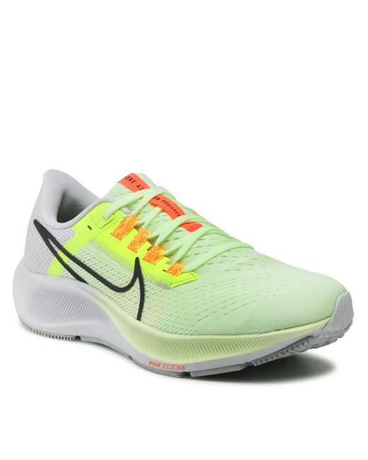 Nike Green Air Zoom Pegasus 38 Cw7356-700 Men Barely Volt Low Top Running Shoes Jdj469 for men
