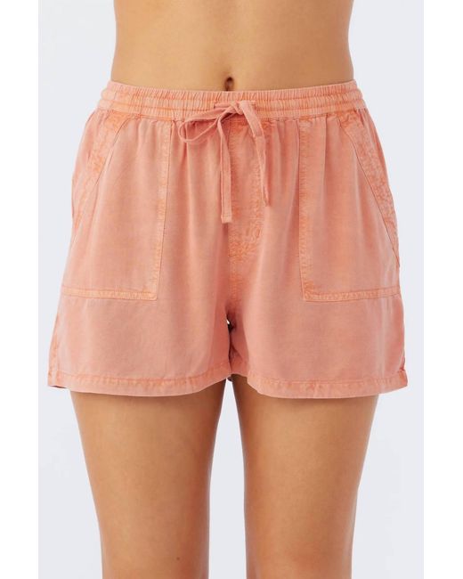 O'neill Sportswear Pink Francina Shorts