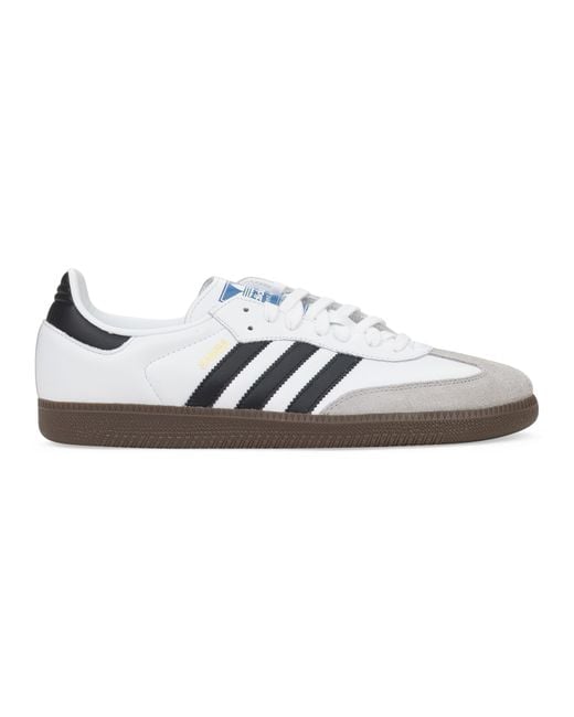 Adidas Brown Samba Og Sneakers for men