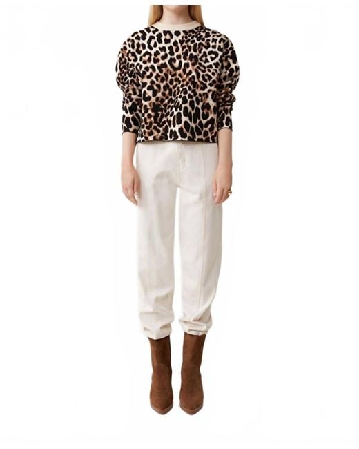 Suncoo White Paleo Sweater