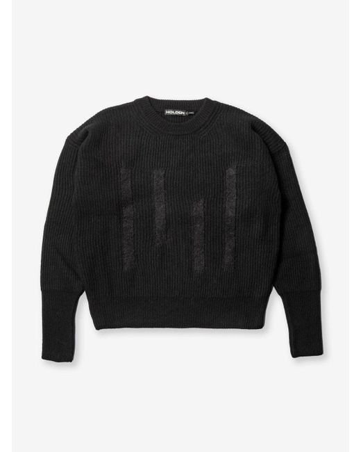 Holden Black W Wool Icon Sweater
