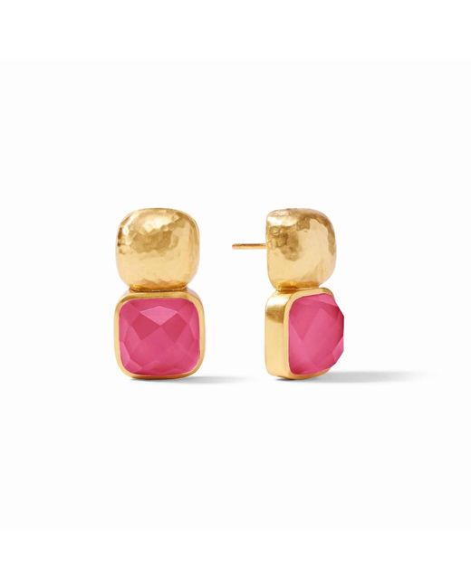Julie Vos Pink Catalina Earring