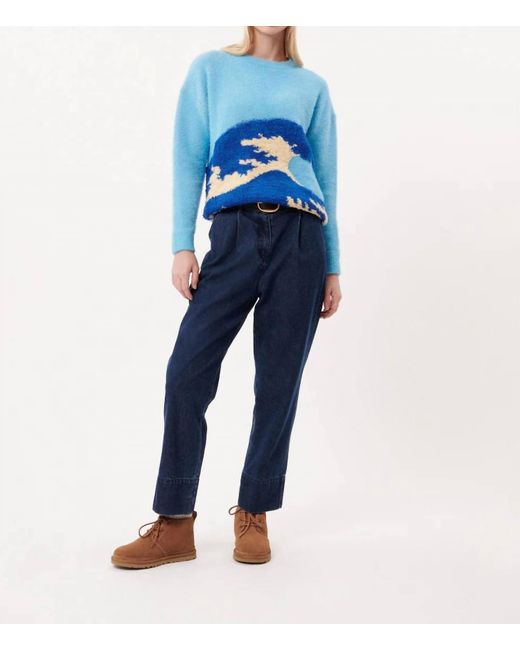 FRNCH Blue Maeko Sweater