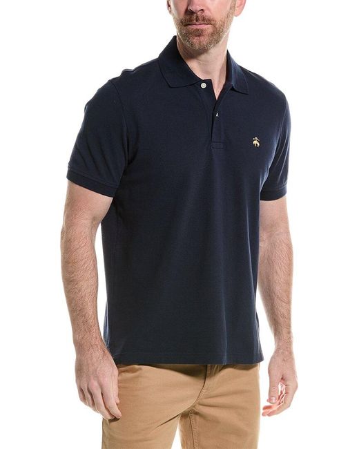Brooks Brothers Blue Original Fit Polo Shirt for men