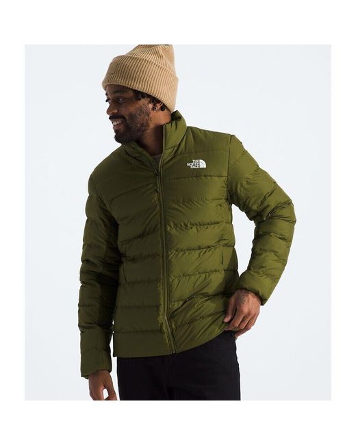 The North Face Green Aconcagua Puffer Jacket Insulated Full Zip Phc97 for men