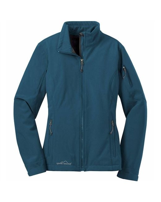 Eddie Bauer Blue Soft Shell Jacket