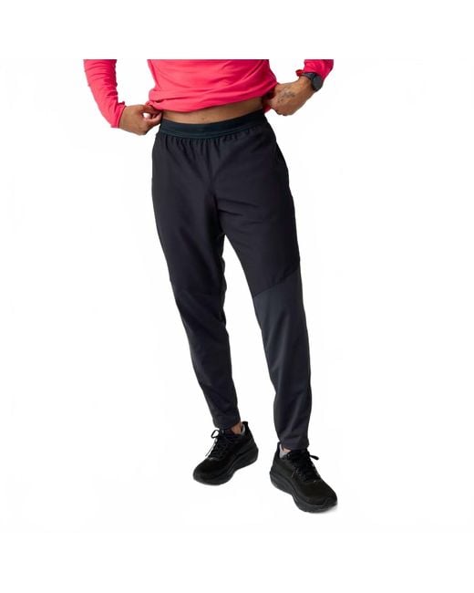 Brooks Blue Dash Running Pants for men