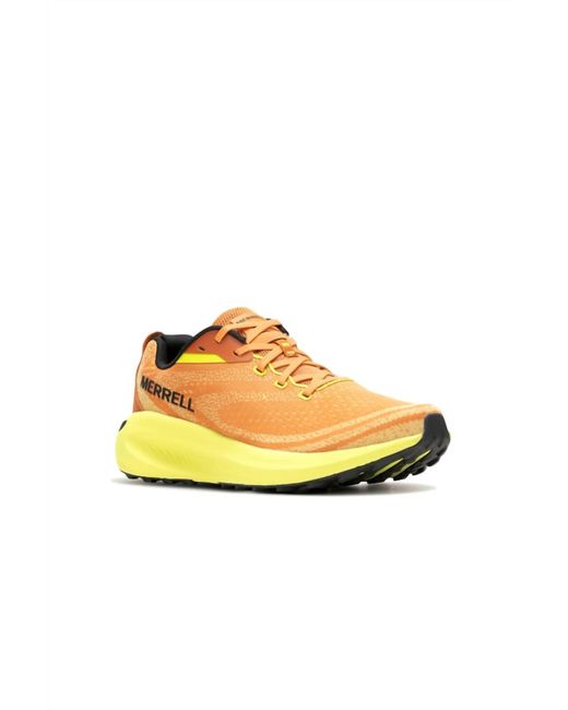 Merrell Yellow Morphlite Running Shoe for men