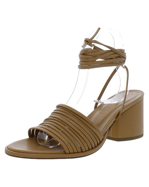 Aeyde Natural Olga Open Toe Strappy Ankle Strap