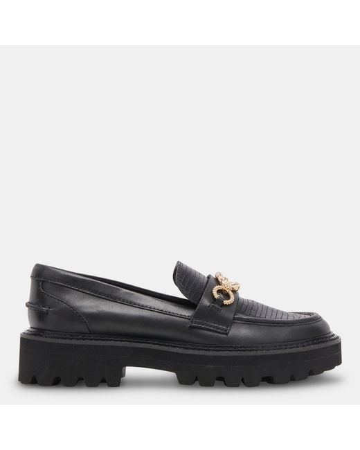 Dolce Vita Mambo Loafers Black Leather