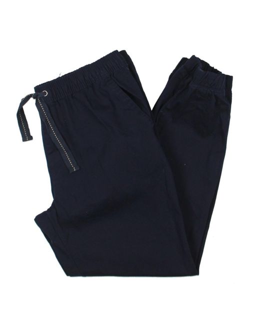 Galaxy By Harvic Blue jogger Mid-rise Pants for men