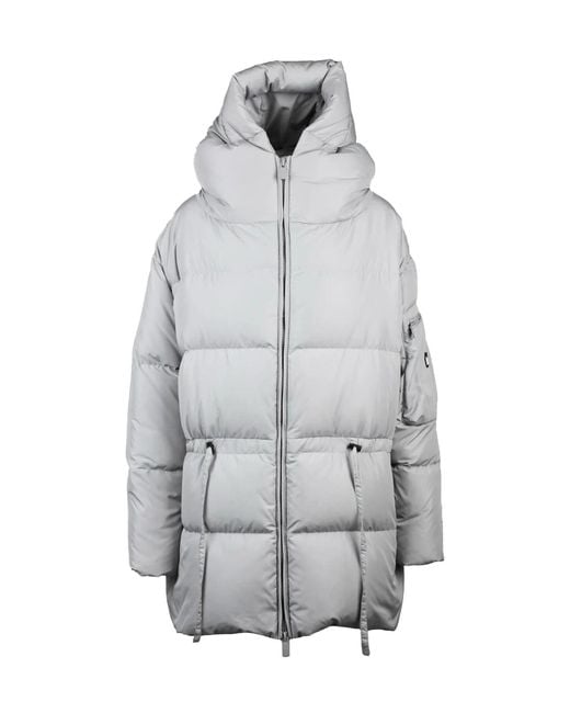 Bacon Gray Light Polyester Cloud 78 Down Jacket