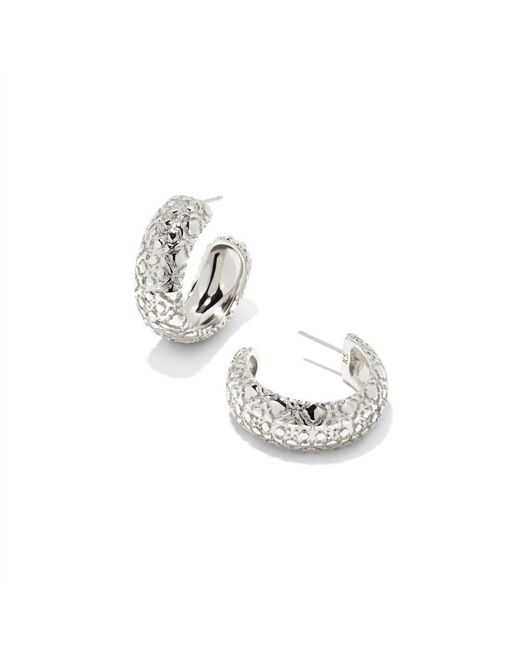 Kendra Scott Metallic Harper Hoop Earring