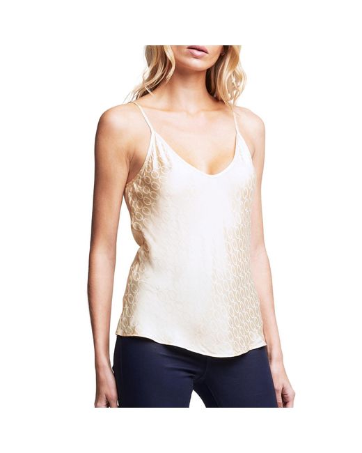 L'Agence White Lexi Camisole Top