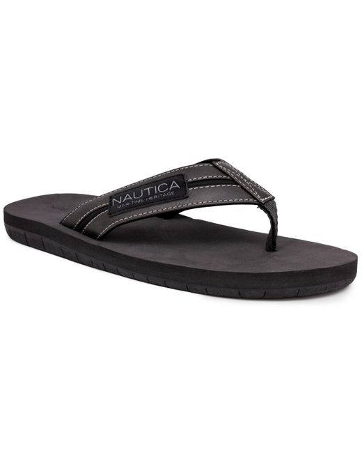 Nautica Black Flip-flop Sandal for men