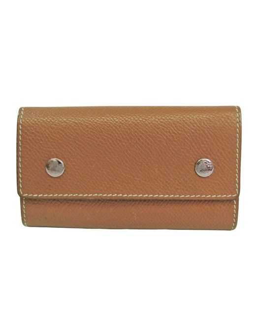 Hermès Brown Sellier Leather Wallet (pre-owned)