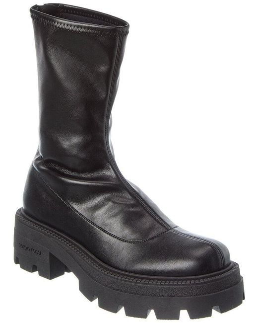 Sergio Rossi Black Milla Leather Boot