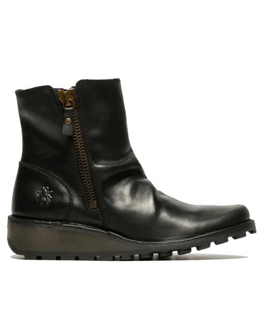 Fly London Black Mon944Fly