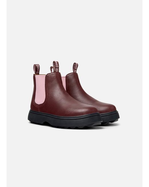 Camper White Ankle-Boot Kids Norte Kids
