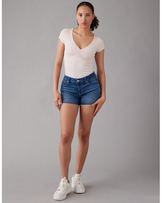 American eagle slim shorts deals