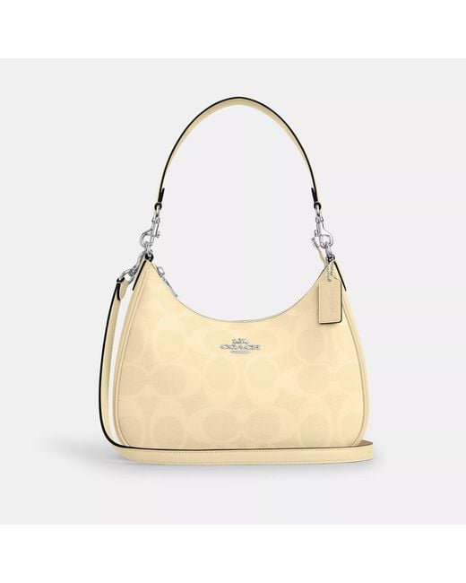 COACH Natural Teri Hobo Bag