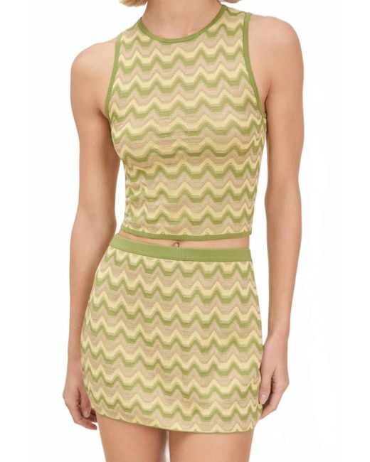 Devon Windsor Yellow Lane Skirt