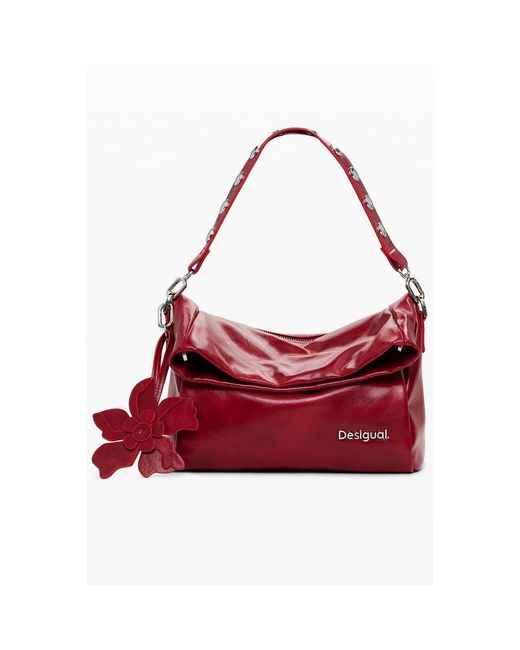 Desigual Red Polyethylene Handbag