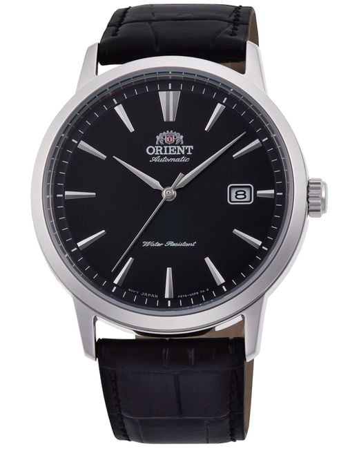Orient Black Ra-ac0f05b10b Contemporary 42mm Automatic Watch for men