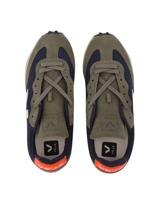 Veja Gray Rio Branco Sneakers - - White/orange - Alveomesh for men