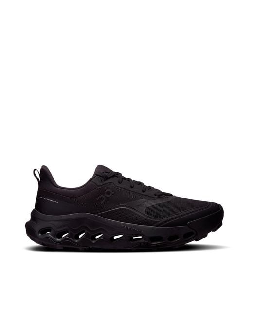 On Shoes Black Cloudtec Phase Trail Sneakers for men