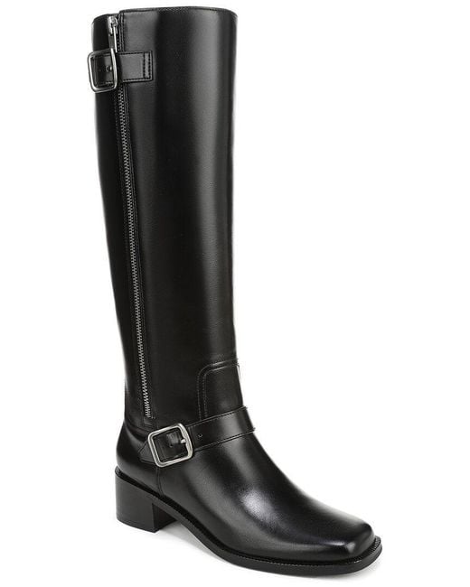 Vince Black Leighton Leather Boot